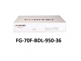 Fortinet FortiGate 70F FG-70F-BDL-950-36 Hardware plus Forti Care Premium UTP