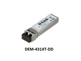 D-Link 10GBASE-SR SFP+ 850nm Multi-Mode Transceiver DEM-431XT-DD 80/300m DDM