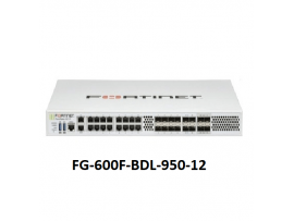 Fortinet Fortigate-600F Hardware FG-600F-BDL-950-12 Hardware plus 1Year FortiCare