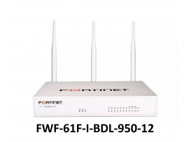 Fortinet FortiWiFi-61F FWF-61F-I-BDL-950-12 Forti 10 x GE RJ45 Ports 7