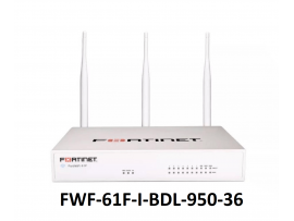 Fortinet FortiWiFi-61F FWF-61F-I-BDL-950-36 Forti 10 x GE RJ45 Ports 3Years