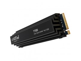 Crucial T700 2TB PCIe 5.0 x4 M.2 2280 Internal SSD with Heatsink Up to 12,400 MB