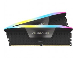 Corsair Vengeance RGB 64GB 2x32GB PC5-41600 DDR5-5200 CL40 Memory RAM DIMM