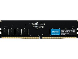 Crucial RAM 32GB DDR5 SDRAM 5200MHz Desktop Memory CT32G52C42U5 UDIMM ‎1.1 V