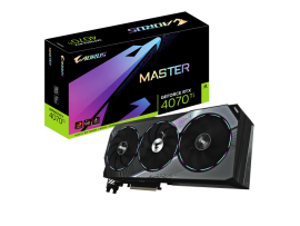 Aorus GeForce RTX 4070 Ti MASTER 12G Graphics Card PCI Express 4.0 X16 GDDR6X