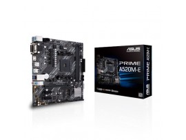 Asus PRIME A520M-E Ryzen AM4 Micro ATX Motherboard with M.2 support HDMI DVI