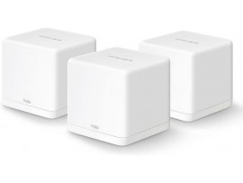 Mercusys Halo H30G AC1300 Whole Home Mesh Wi-Fi System Seamless Roaming (3 Pack)