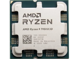 AMD Ryzen 9 7950X3D AM5 Tray CPU 16-Core 4.2 - 5.7GHz Turbo 120W TDP 3 Years