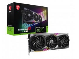 MSI GeForce RTX 4070 Gaming X TRIO 12G Graphic Card DP HDMI GDDR6X 192 bit