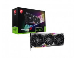 MSI GeForce RTX 4060 Ti Gaming X TRIO Video Card DP HDMI 8GB GDDR6 128 bit