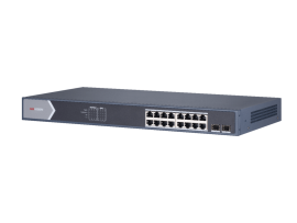 Hikvision 16 Port Gigabit Unmanaged POE Switch DS-3E0518P-E/M 2 × Gigabit SFP