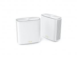 Asus ZenWiFi XD6 Wi-Fi System (2 Pack) White RJ45 for Gigabits BaseT for LAN x 3