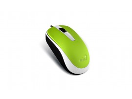 Genius DX-120 Green USB Wired Optical Mouse 1000DPI 3 buttons For both hands