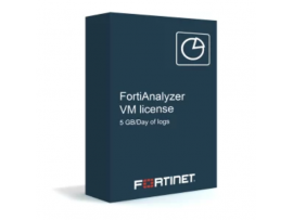 Fortinet FortiAnalyzer-VM Upgrade license for adding 5 GB/Day of Logs FAZ-VM-GB5