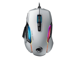 Roccat Kone Aimo Remastered gaming mouse - White 1000Hz 16K optical sensor