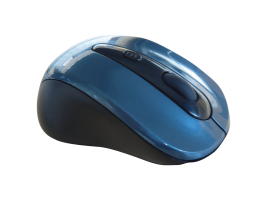 SILVER LINE RF-314 Wireless Mouse Blue 1700dpi Optical sensor for fast Ergonomic