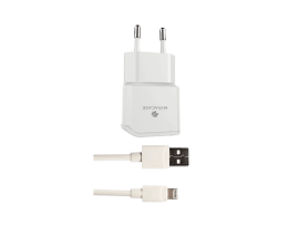 Miracase MWCS240 MFI Wall charger + cable White 5V 2.4A USB connection 100-240V