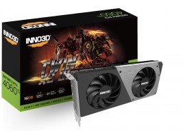 Inno3D RTX 4060 Ti 16GB TWIN X2 OC Video Card GDDR6 18Gbps 128 bit HDMI DP