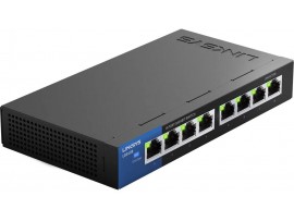 Linksys LGS108 8-Port Business Desktop Gigabit Switch Unmanaged 100-240VAC 5Year