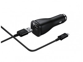 Samsung Fast car charger for 15W including microUSB cable 1.5m 12 - 24 V USB 2.0