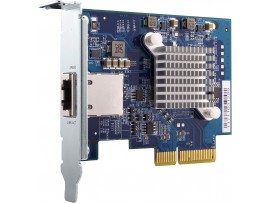 QNAP QXG-10G1T Single-Port (10Gbase-T) 10GbE Network Expansion Card PCIe Gen3 X4