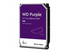 WD HDD 4.0TB 256MB SATA3 3.5" Purple Surveillance 5400 RPM WD43PURZ 3 Years