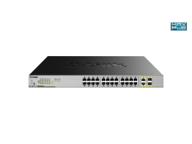 D-Link DGS-1026MP - Network Switch, Unmanaged, Gigabit Ethernet (10/100/1000)