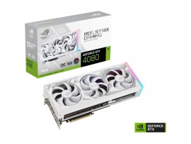 ASUS ROG Strix GeForce RTX 4080 16GB GDDR6X White OC Edition Video Card 256bit