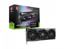 MSI GEFORCE RTX 4080 16GB GAMING X SLIM - Graphics Card, NVIDIA, 16GB, GDDR6X