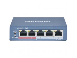 Hikvision DS-3E1105P-EI 4-Port 10/100 Mb/s PoE-Compliant Unmanaged Switch