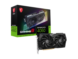 MSI GeForce RTX 4060 GAMING X 8G - Graphics Card, NVIDIA, 8GB, GDDR6 128 bit