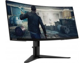 Lenovo G34w-10 34-Inch WQHD Curved Gaming Monitor, 21:9 Ultra-Wide HDMI DP