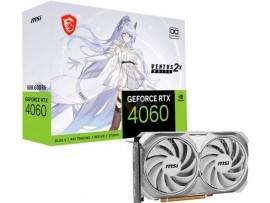 MSI GeForce RTX 4060 VENTUS 2X WHITE 8G OC VTS Video Card GDDR6 17 Gbps 128 bit