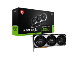 MSI GeForce RTX 4060 VENTUS 3X 8G OC Graphic card GDDR6 17 Gbps 128 bit