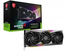 MSI GeForce RTX 4060 Ti GAMING X TRIO 8G - Video Card, NVIDIA 8GB GDDR6 128 bit