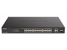 D-Link DGS-1100-26MPPV2/A3A Switch 24 ports 10/100/1000Base-T SFP PoE 52 Gbps