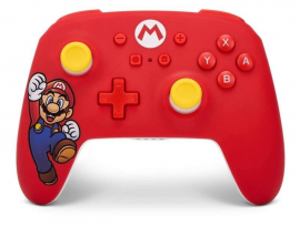 PowerA NSGP0012-01 Nintendo Switch - Mario Joy Wireless Controller up to 30 hour