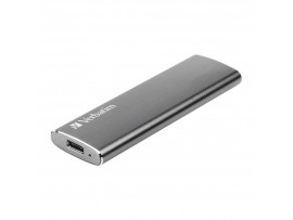 Verbatim 2TB VX500 External SSD USB 3.1 G2 Sleek space grey 500 MB/s Aluminium