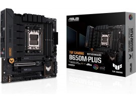 ASUS TUF GAMING B650M-PLUS AMD Ryzen AM5 Micro-ATX motherboard, 14 power stages