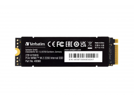 Verbatim 2TB Vi7000 PCIe NVMe M.2 2280 Internal SSD up to 7400MB/s read 2 Year