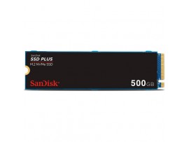 SanDisk 500GB SSD PLUS M.2 2280 NVMe PCIe 3.0 M.2 Internal SSD Up to 2400 MB/s