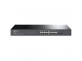 TP-Link JetStream TL-SG2218 16-Port Gigabit Managed Network Switch with SFP