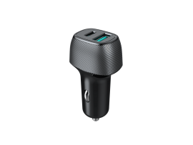 Miracase Fast car charger PD25W+QC18W high-quality Black TYPE-C Port, USB