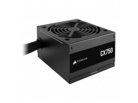 Corsair PSU 750W CX750 80+ Bronze Power Supply ATX 120mm cooling CP-9020279-EU