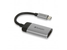 Verbatim USB-C to HDMI 4K Adapter 1x USB 3.1 GEN 1 1x HDMI 4K 60Hz 49143