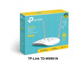 TP-Link TD-W8961N WiFi 300Mbps Wireless ADSL2+ Modem Router 2xAntenna 4-Port LAN