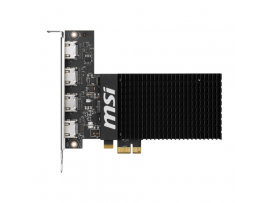 MSI GT 710 2GD3H 4HDMI 2 GB GDDR3 PCI-E 2.0 1600 MHz 300 W