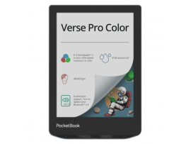 Tablet PocketBook 6" Verse Pro Stormy Sea 16GB Quad Core RAM 1GB PB634K3-1-WW