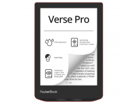 Tablet PocketBook 6" Verse Pro Red Dual Core RAM 512MB 1500mAh Wi-Fi PB634-3-WW