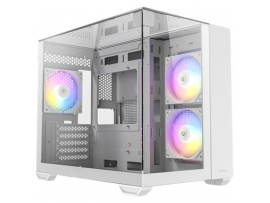 Antec CX600M Trio ARGB White PC Computer Mini Tower Case CX600M-TRIO-ARGB-W